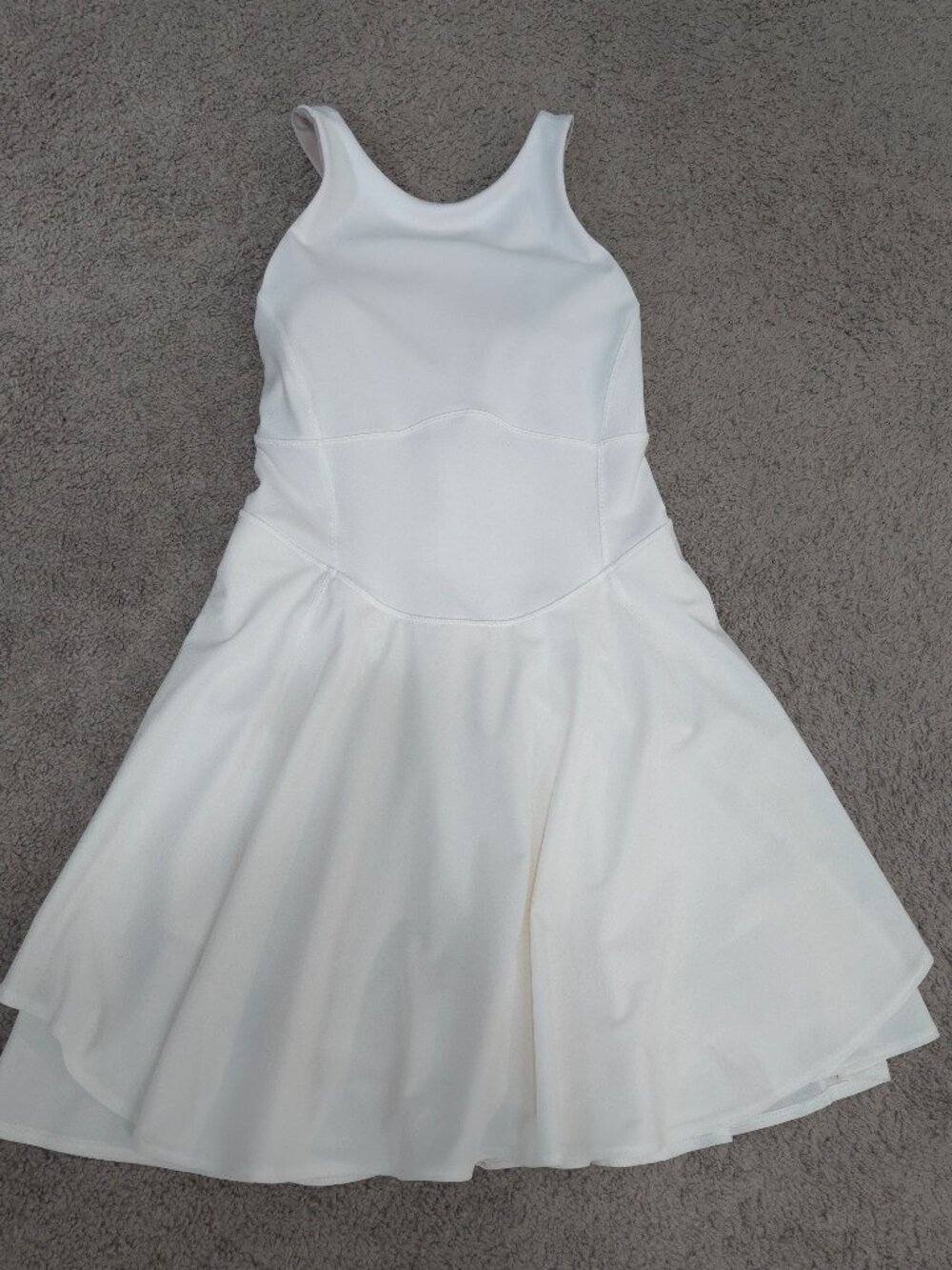 Lululemon Women's White Court Crush Dress
